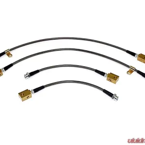 AMS Performance Race Style Stainless Steel Brake Lines Nissan GT-R R35 2009+ - Image 1