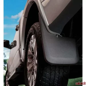 Husky Liners Dually Mud Flaps Rear for 10-15 Dodge Ram 3500, Black - Image 2
