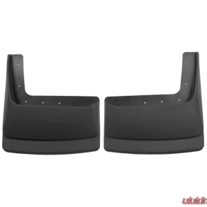 Husky Liners Dually Mud Flaps Rear for 03-09 Dodge Ram 3500 Quad Cab, Black - Image 1