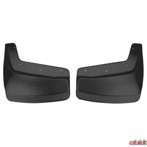Husky Liners Dually Mud Flaps Rear for 06-09 Dodge Ram 3500 Mega Cab, Black - Image 1