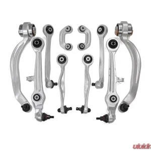 034 Motorsport Control Arm Kit, Density Line, B5/C5 Audi A4/S4 & A6, B5 Volkswagen Passat with Steel Uprights - Image 1