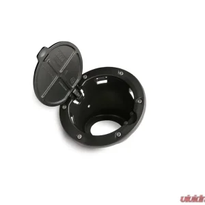 AMP Research Alloy Fuel Door, Black Aluminum - 07-18 Jeep Wrangler JK, 2 dr/4 dr Jeep Wrangler 2007-2018 - Image 3