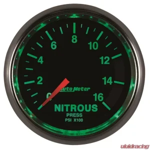 AutoMeter GAUGE; NITROUS PRESSURE; 2 1/16in.; 1600PSI; DIGITAL STEPPER MOTOR; GS - Image 4