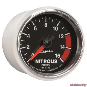 AutoMeter GAUGE; NITROUS PRESSURE; 2 1/16in.; 1600PSI; DIGITAL STEPPER MOTOR; GS - Image 5