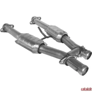 BBK Performance Parts 2-1/2 Inch Short Catted H-Pipe Ford Mustang 5.0L 1979-1993 - Image 3