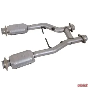 BBK Performance Parts 2-1/2 Short Catted Mid H-Pipe Ford Mustang GT Cobra 1996-2004 - Image 1