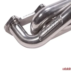 BBK Performance Parts 1-5/8 Shorty Tuned Length Exhaust Headers Polished Silver Ceramic Ford Mustang 2005-2010 - Image 5