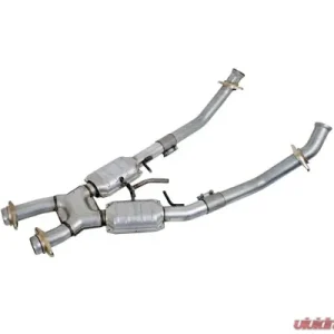 BBK Performance Parts 2-1/2 High Flow Catted X-Pipe Ford Mustang 5.0L 1994-1995 - Image 1