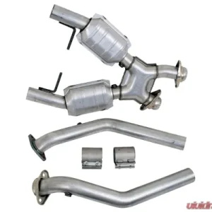 BBK Performance Parts 2-1/2 High Flow Catted X-Pipe Ford Mustang GT 1996-1998 - Image 2
