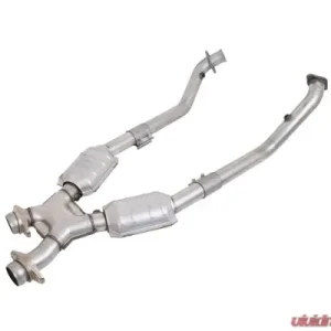 BBK Performance Parts 2-1/2 High Flow Catted X-Pipe Ford Mustang GT 1999-2004 - Image 1