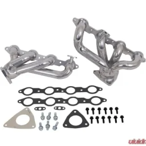 BBK Performance Parts 1-3/4 Shorty Exhaust Headers Polished Silver Ceramic Chevrolet Camaro Firebird LS1 2001-2002 - Image 1