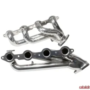 BBK Performance Parts 1-3/4 Shorty Exhaust Headers Polished Silver Ceramic Chevrolet GM Truck SUV 4.8 5.3 1999-2013 - Image 3