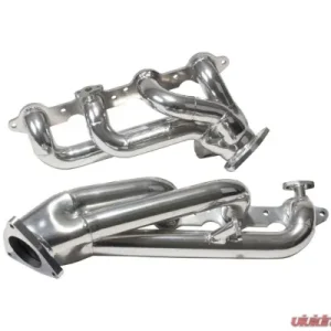 BBK Performance Parts 1-3/4 Shorty Exhaust Headers Polished Silver Ceramic Chevrolet GM Truck SUV 4.8 5.3 1999-2013 - Image 4