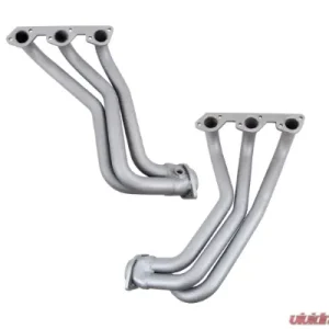 BBK Performance Parts 1-5/8 Long Tube Exhaust Headers With High Flow Cats Titanium Ceramic Jeep Wrangler 3.8 2007-2011 - Image 2