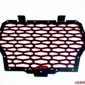 Agency Power Premium Grill Red Polaris RZR XP Turbo 2017-2018 - Image 1