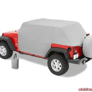 Bestop Charcoal/Gray All Weather Trail Cover Jeep Wrangler 2-Door 2007-2018 - Image 1