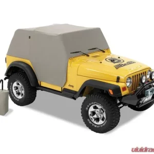 Bestop Charcoal/Gray All Weather Trail Cover Jeep Wrangler 1997-2006 - Image 1