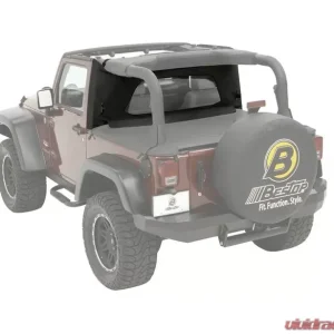 Bestop Black Denim Wrap-Around Windjammer Jeep Wrangler 1997-2002 - Image 1