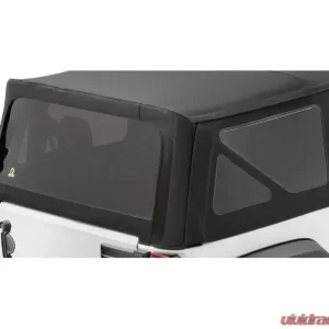 Bestop Black Diamond Tinted Window Kit for Sailcloth Replace-A-Top Jeep Wrangler 2-Door 2007-2010 - Image 1