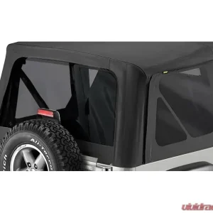 Bestop Black Diamond Tinted Window Kit for Replace-a-Top Jeep Wrangler 2003-2006 - Image 1