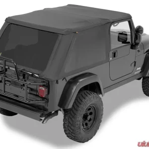 Bestop Black Diamond Replace-A-Top for Trektop Hardware Tinted Window Jeep Wrangler 2004-2006 - Image 1