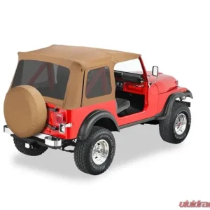 Bestop Spice Supertop Classic Replacement Skin Tinted Window Jeep CJ-7 | Wrangler 1976-1995 - Image 1