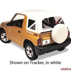 Bestop White Denim Replace-A-Top for OEM Hardware Clear Windows Chevrolet Geo Tracker | Suzuki Sidekick 1989-1994 - Image 1