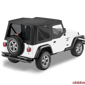 Bestop Black Sailcloth Replace-a-Top Tinted Windows Jeep Wrangler 1997-2002 - Image 2