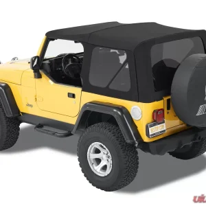 Bestop Black Twill Supertop Soft Top Jeep Wrangler 1997-2006 - Image 1