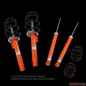 1125 KONI STR.T/Eibach Kit- 4 STR.T (orange) dampers, 4 Eibach lowering springs - Image 1