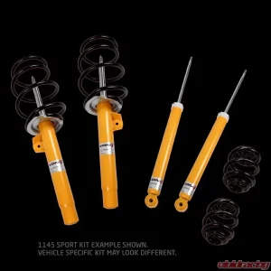 1145 KONI Sport/Eibach Kit- 4 Sport (yellow) dampers, 4 Eibach lowering springs BMW - Image 1
