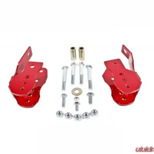 BMR Suspension Control Arm Relocation Brackets, Bolt-on Ford Mustang 2005-2014 - Image 1