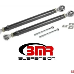 BMR Suspension Toe Rod Double Adjustable Rod Ends Black Chevrolet Camaro 2016-2020 - Image 2