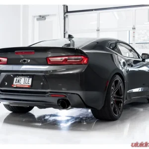 AWE Tuning Track Edition Axle-back Exhaust | 3" Diameter | 4.5" Dual Outlet Diamond Black Tips Chevrolet Camaro SS 2016-2024|Chevrolet Camaro LT1 2020-2024 - Image 2