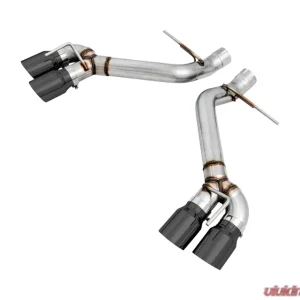 AWE Tuning Track Edition Axle-back Exhaust | 3" Diameter | 4.5" Quad Diamond Black Tips Chevrolet Camaro SS 2016-2024|Chevrolet Camaro ZL1 2017-2024|Chevrolet Camaro LT1 2020-2024 - Image 1