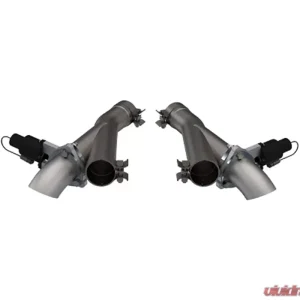 2012-2019 Jeep Grand Cherokee SRT 6.4L, 2018-2019 Jeep Grand Cherokee Trackhawk 6.2L, 2018-2019 Dodge Durango SRT 6.4L Aggressor Cutout Pipes Quick Time Performance - Image 2
