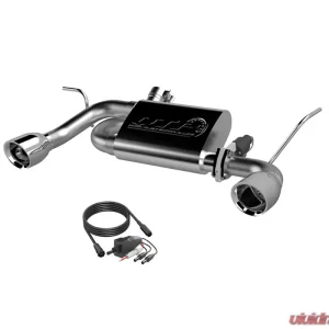 2007-2018 Jeep Wrangler JK 3.6L/3.8L Screamer Exhaust Axle Back Quick Time Performance - Image 1