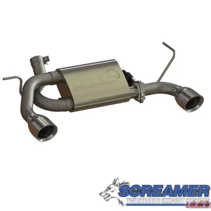 2007-2018 Jeep Wrangler JK 3.6L/3.8L Screamer Exhaust Axle Back Quick Time Performance - Image 2