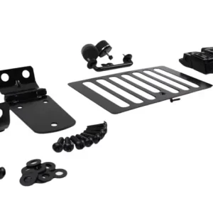 Kentrol Hood Kit Powdercoat Black Jeep TJ 1998-2006 - Image 2
