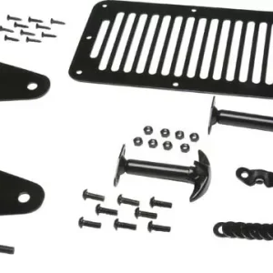 Kentrol Hood Kit Powdercoat Black Jeep CJ | YJ 1978-1995 - Image 1