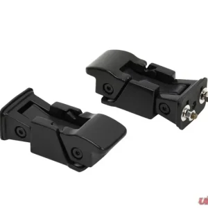 Kentrol Hood Catch Pair TJ Style Powdercoat Black for Jeep CJ | YJ 1942-1995 - Image 2