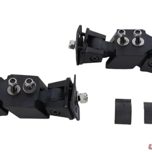 Kentrol Hood Catch Pair Textured Black Jeep JK 2007-2018 - Image 2