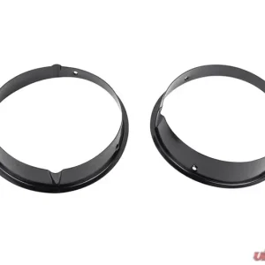 Kentrol Headlight Bezels Pair Powdercoat Black for Jeep TJ 1997-2006 - Image 2