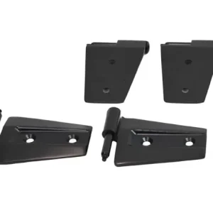 Kentrol Door Hinge Set 4 Pieces Textured Black for Jeep JK 2007-2018 - Image 2