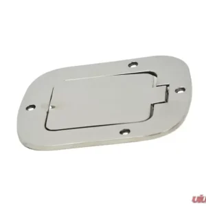 Kentrol Billet Style Gas Hatch Polished Silver for Jeep CJ | YJ 1977-1995 - Image 4