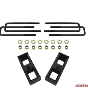 Bison Offroad Silverado/Sierra 2.25 Inch Rear Block Kit GM 99-18 Silverado/Sierra 1500 6-Lug - Image 1