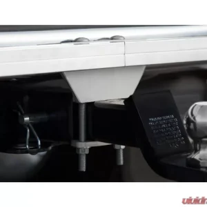 ACCESS Cover Roxter Universal Fit Pickups/SUVS 80in Wide Smooth Mill Finish Hitch Mounted Mud Flaps - Image 2