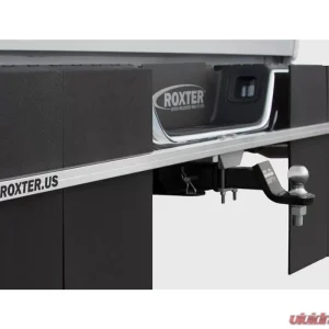 ACCESS Cover Roxter Universal Fit Pickups/SUVS 80in Wide Smooth Mill Finish Hitch Mounted Mud Flaps - Image 3