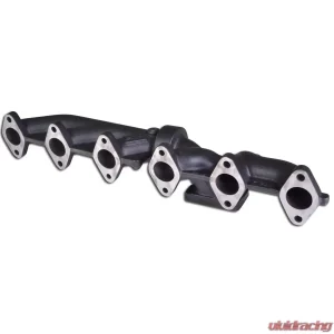 ATS Diesel 2003-07.5 5.9L Cummins 2-Piece Pulse Flow Exhaust Manifold Kit T-3 Turbo Flange Non Wastegated Ceramic Coated Black - Image 3