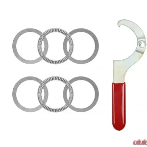 Aldan American Thrust Bearing Kit for Coil-Over Shocks. 2.500'' ID x 3.225'' OD, Incl Wrench - Image 1